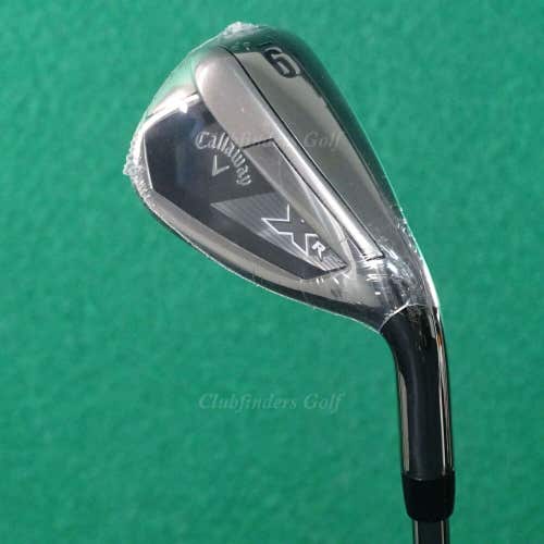 NEW Callaway 2023 XR Black/Silver Single 9 Iron Factory Steel Stiff