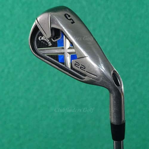 Callaway X-22 Single 5 Iron True Temper Dynamic Gold Steel Regular