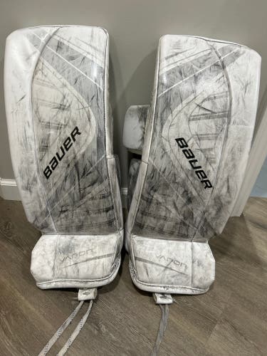 Used  Bauer Vapor X700 Goalie Leg Pads