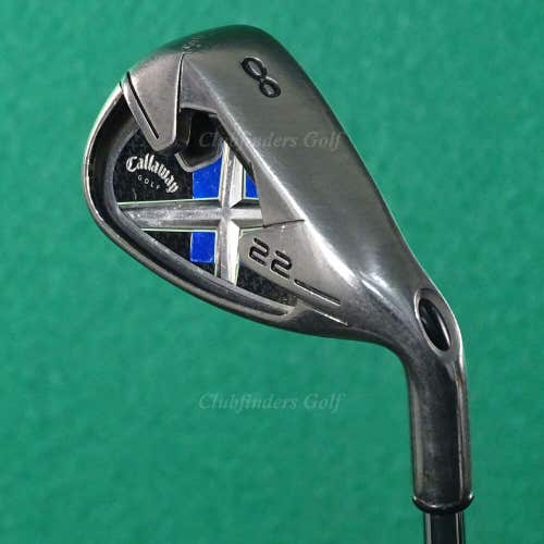 Callaway X-22 Single 8 Iron Factory True Temper Steel Uniflex