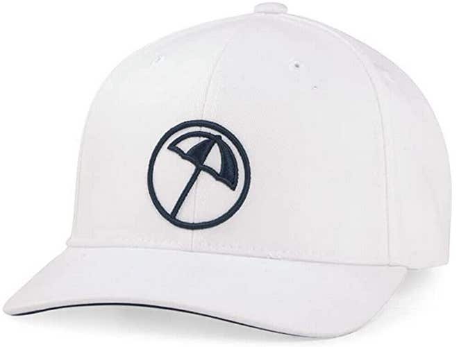 NEW Puma AP Circle Umbrella Bright White-Navy Blazer Snapback Golf Hat/Cap