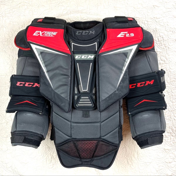 Used CCM EFlex Shield 2.9 Goalie Chest and Arm Protector - Senior Medium