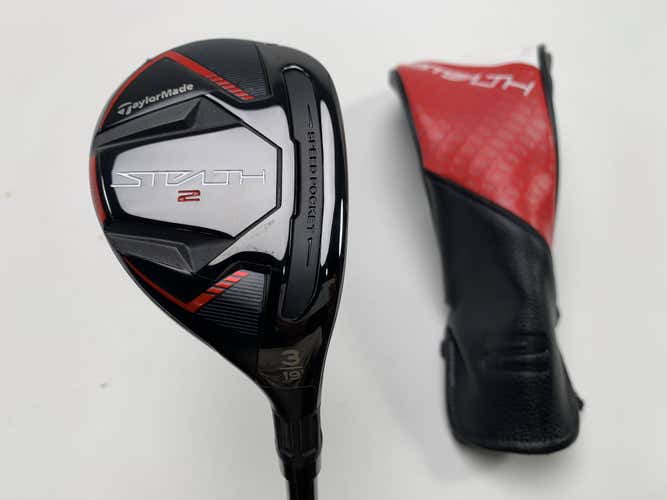 TaylorMade Stealth 2 3 Hybrid 19* Fujikura Ventus Red TR HB 7-S Stiff RH HC