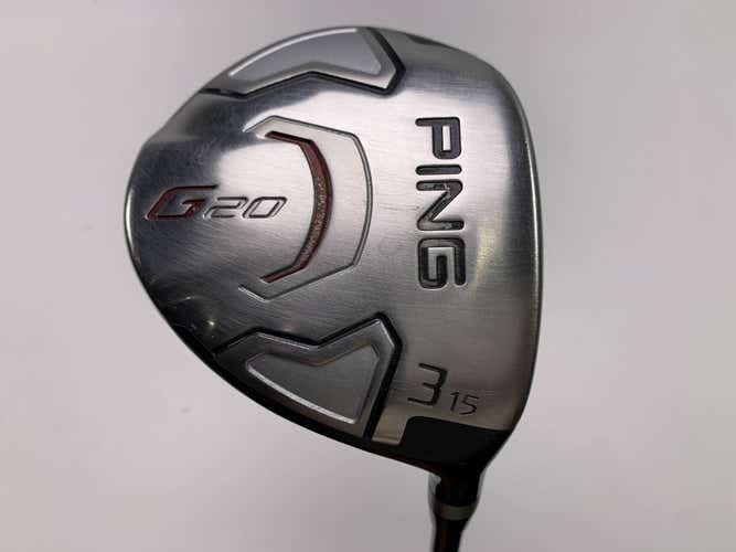 Ping G20 3 Fairway Wood 15* TFC 169F Stiff Graphite Mens RH