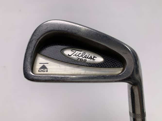 Titleist DCI 762 Single 6 Iron True Temper Dynalite Gold Stiff Steel Mens RH