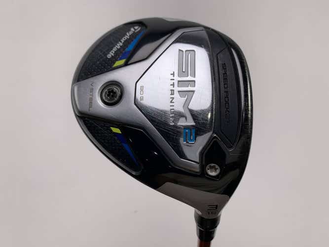 TaylorMade SIM2 Titanium 3 Fairway 15* Graphite Design Tour AD DI-7S Stiff RH