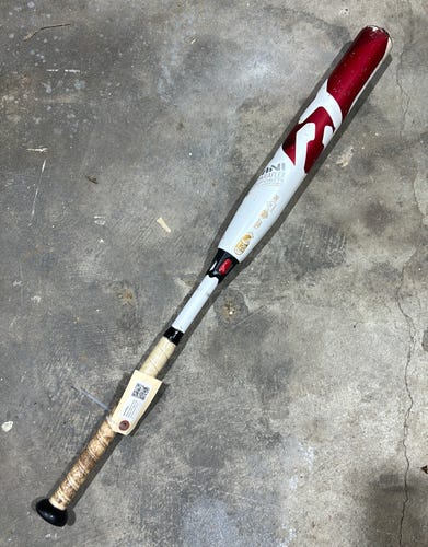 White Used 2018 DeMarini CFX Bat (-10) Composite 23 oz 33"