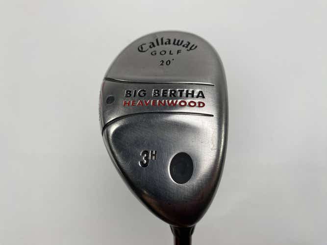 Callaway Big Bertha Heavenwood 3 Hybrid 19* RCH 75w Regular Graphite Mens RH