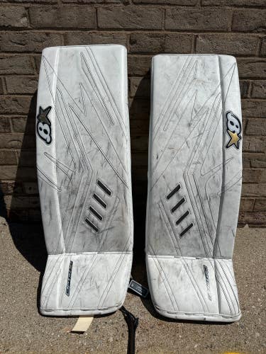 Used 32" Intermediate Brian's Optik X2 Goalie Leg Pads