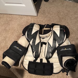 Brian’s chest protector
