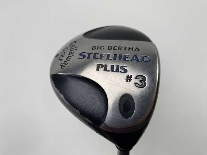 Callaway Steelhead Plus 3 Fairway Wood 15* Steelhead Plus Light Graphite Mens RH