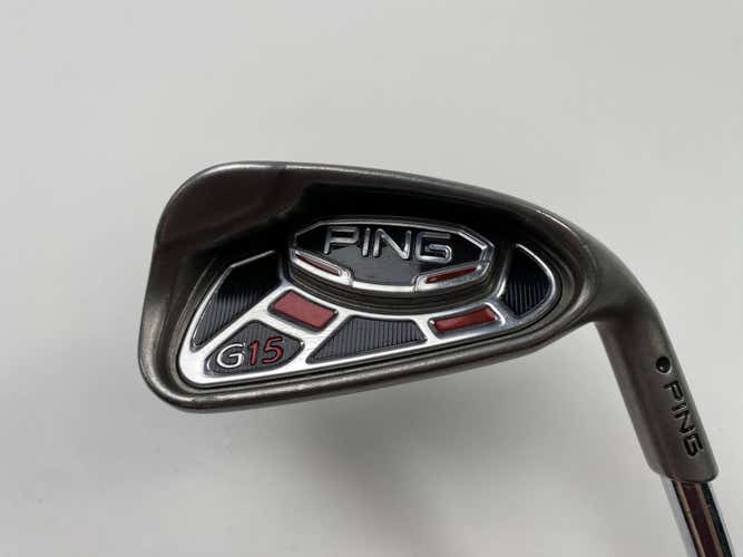 Ping G15 Single 6 Iron Black Dot AWT Regular Steel Mens RH