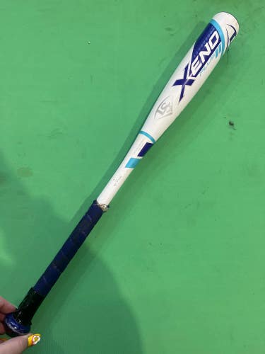 Purple Used Louisville Slugger Xeno Bat (-12.5) Alloy 12.5 oz 25"