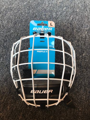 New Large Bauer Full Cage Profile II Facemask