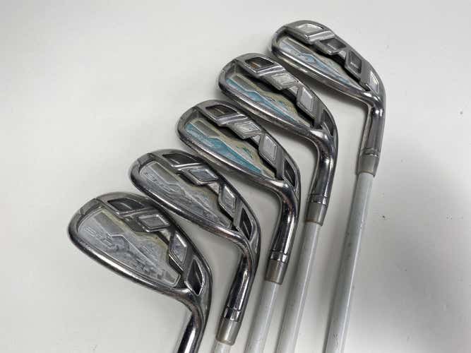 Cobra Bio Cell Aqua Womens Iron Set 7-PW+GW 55g Ladies Graphite Womens RH