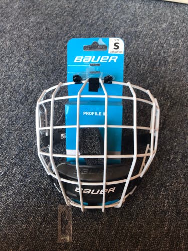 New Small Bauer Full Cage Profile II Facemask