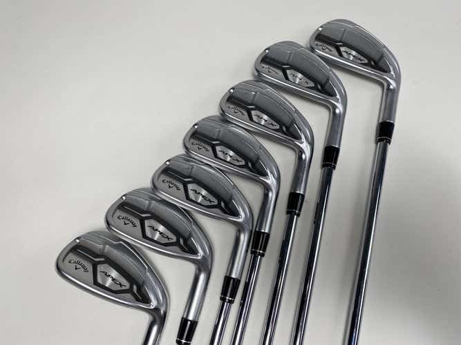 Callaway Apex CF16 Iron Set 4-PW True Temper XP 95 S300 Stiff Steel Mens RH