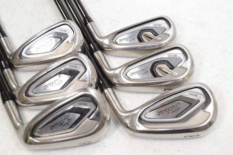 Titleist T300 2019 6-PW,48* Iron Set Right Regular Flex Tensei Graphite # 178493