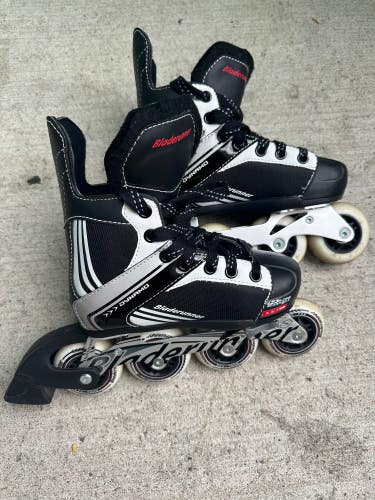 Used Junior Bladerunner Dynamo Inline Skates (Adjustable Size 1 -4)