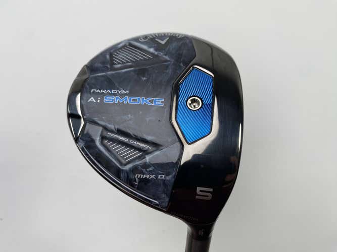 Callaway Paradym Ai Smoke Max D 5 Fairway Wood 18* Diamana GT 40g Senior RH HC