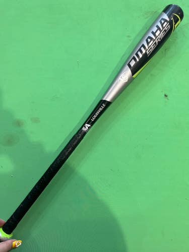 Used Kid Pitch (9YO-13YO) 2018 Louisville Slugger Omaha Bat USABat Certified (-10) Alloy 21 oz 31"