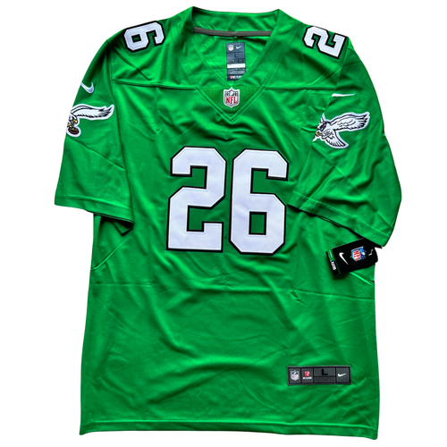 Saquon Barkley Philadelphia Eagles Kelly Green Replica Jersey (XL)