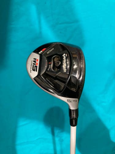 Used Men's TaylorMade M5 Fairway Wood Right Handed Stiff Flex 5 Wood