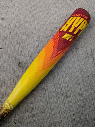 Used Kid Pitch (9YO-13YO) 2024 Easton Hype Fire Bat USSSA Certified (-5) Composite 27 oz 32"