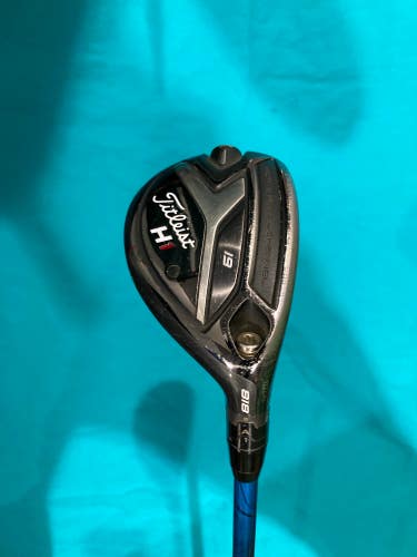 Used Men's Titleist 818 H1 Hybrid Right Handed Stiff Flex