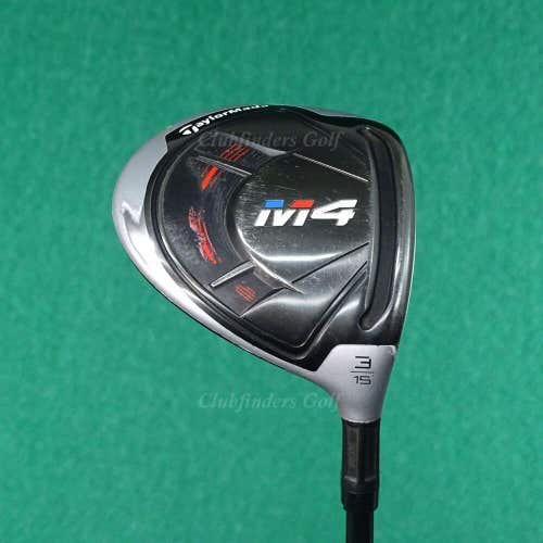 TaylorMade M4 Fairway 15° 3 Wood Fujikura Atmos FW 5R Graphite Regular