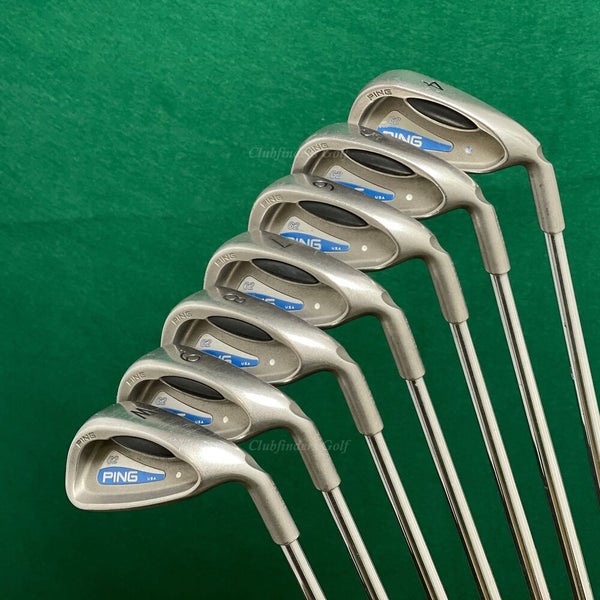Ping G2 White Dot 4-PW Iron Set Ping CS Lite Steel Stiff