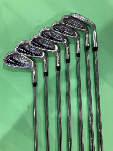 Used Junior US Kids Golf TS3 V5 Right Handed Iron Set (5i-9i, PW, 56 Degree Wedge)