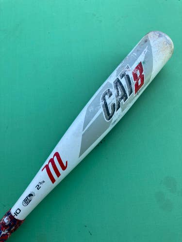 Used 2019 Marucci CAT8 Bat USSSA Certified (-10) Alloy 17 oz 27"