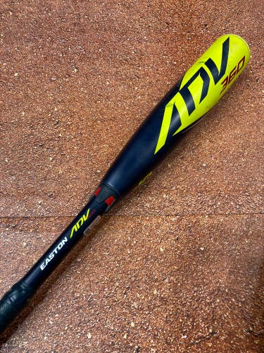 Used USABat Certified 2022 Easton ADV 360 Composite Bat 29" (-10) (HAS CRACK)