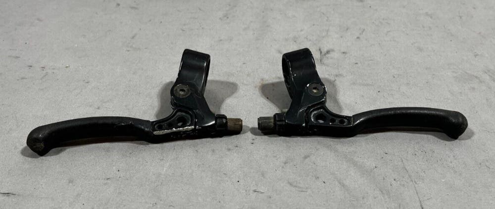 Vintage Dia-Compe Black Aluminum Mountain Bike/BMX Brake Levers Japan GREAT