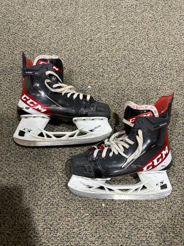 Used Senior CCM JetSpeed FT485 Hockey Skates Regular Width 7.5