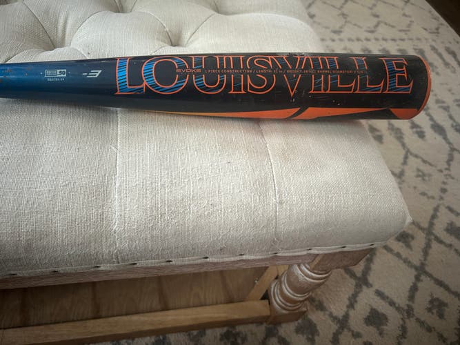 Used 2024 Louisville Slugger Atlas BBCOR Certified Bat (-3) Alloy 28 oz 31"
