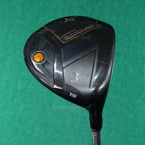 XXIO X Black Fairway 15° 3 Wood Miyazaki AX-1 47g Graphite Stiff w/ Headcover