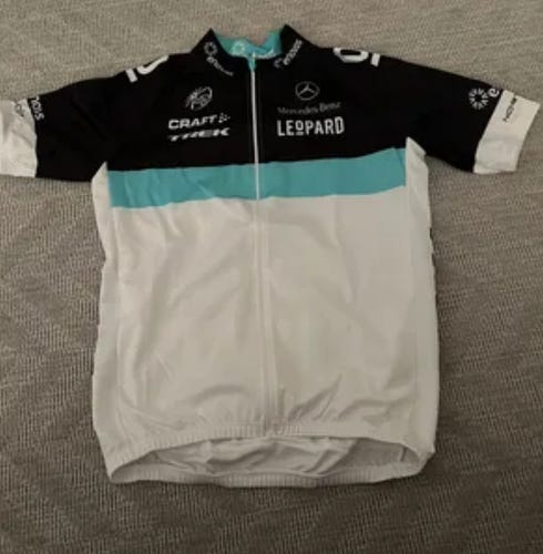 *Vintage* Large Craft Trek And Mercedes Cycling Jersey