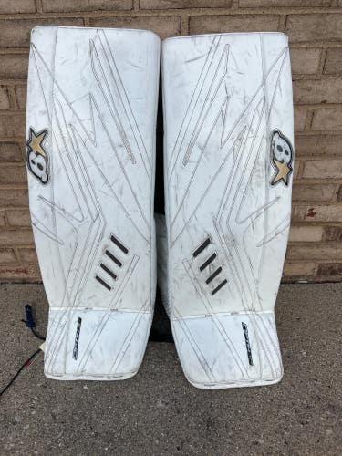 Used 32" Intermediate Brian's Optik X2 Goalie Leg Pads