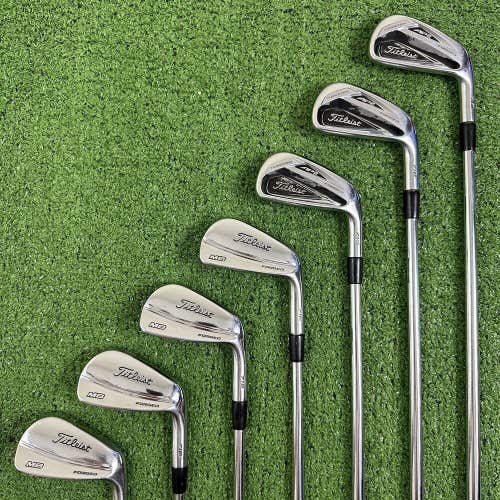 READ Titleist 716 MB AP2 716 Combo Iron Set 4-PW Project X 6.5 Extra Stiff Flex