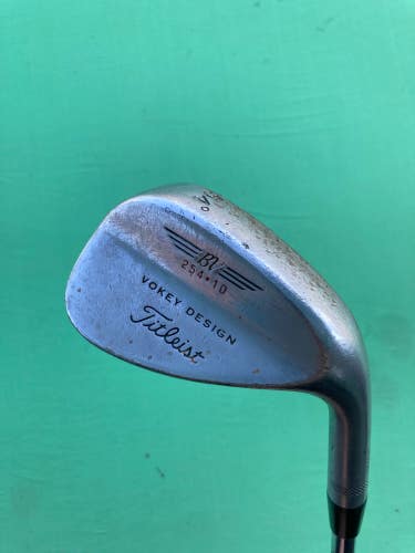 Used Men's Titleist BV Vokey Wedge Right Handed Regular Flex 54 Degree Steel Shaft