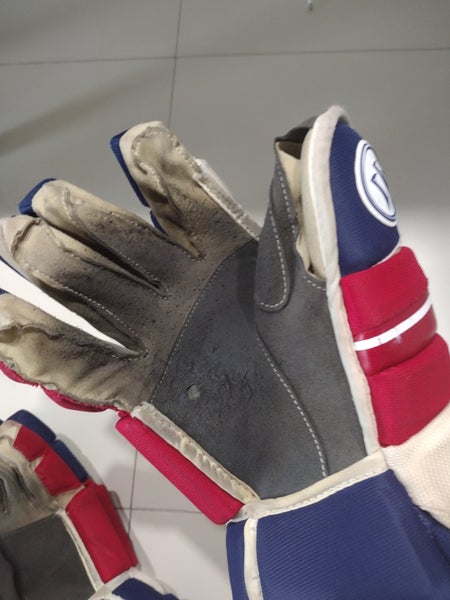 Warrior Alpha QX Gloves 15" NY Rangers Pro Stock