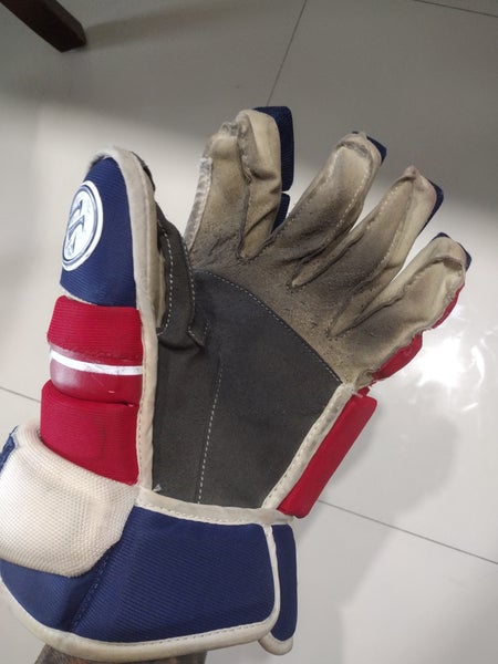 Warrior Alpha QX Gloves 15" NY Rangers Pro Stock