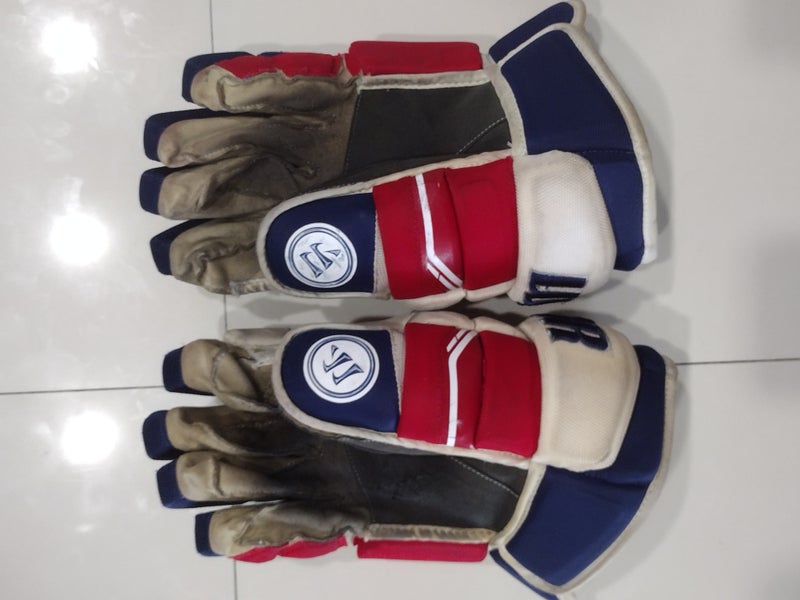 Warrior Alpha QX Gloves 15" NY Rangers Pro Stock