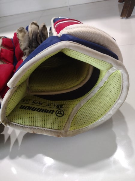 Warrior Alpha QX Gloves 15" NY Rangers Pro Stock