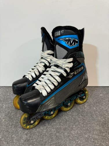 Mission Axiom T7 Inline Hockey Skates 10 D (11.5 US Shoe Size) Rink Rat Hot Shot