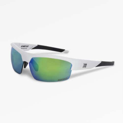 New Marucci Youth Sunglasses Mv463y 2.0 M Wh Grn Grn