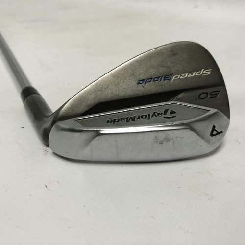 Used Taylormade Speedblade Gap Approach Wedge Uniflex Steel Shaft Wedges