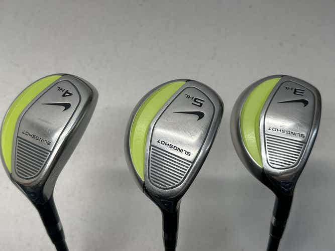 Used Nike Slingshot Hl 3i-pw Regular Flex Graphite Shaft Iron Sets